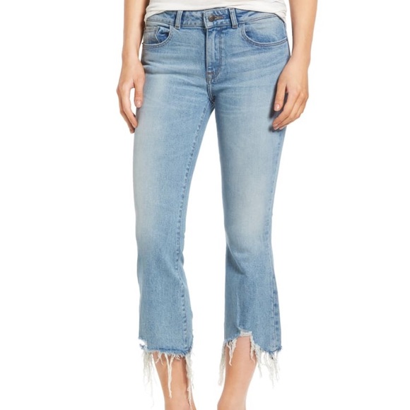 DL1961 lara crop flare jeans - Picture 1 of 4